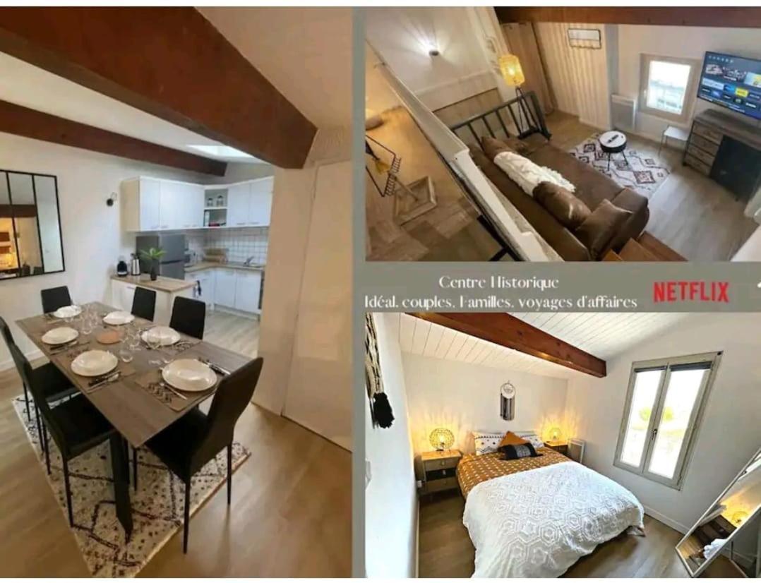Le Loft Berbere - Ideal Couples, Familles, Business - Centre Historique, Wifi , Netflix Niort Exterior foto